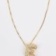 Bubble Initial Necklace-W31WUI9